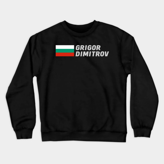 Grigor Dimitrov Crewneck Sweatshirt by mapreduce